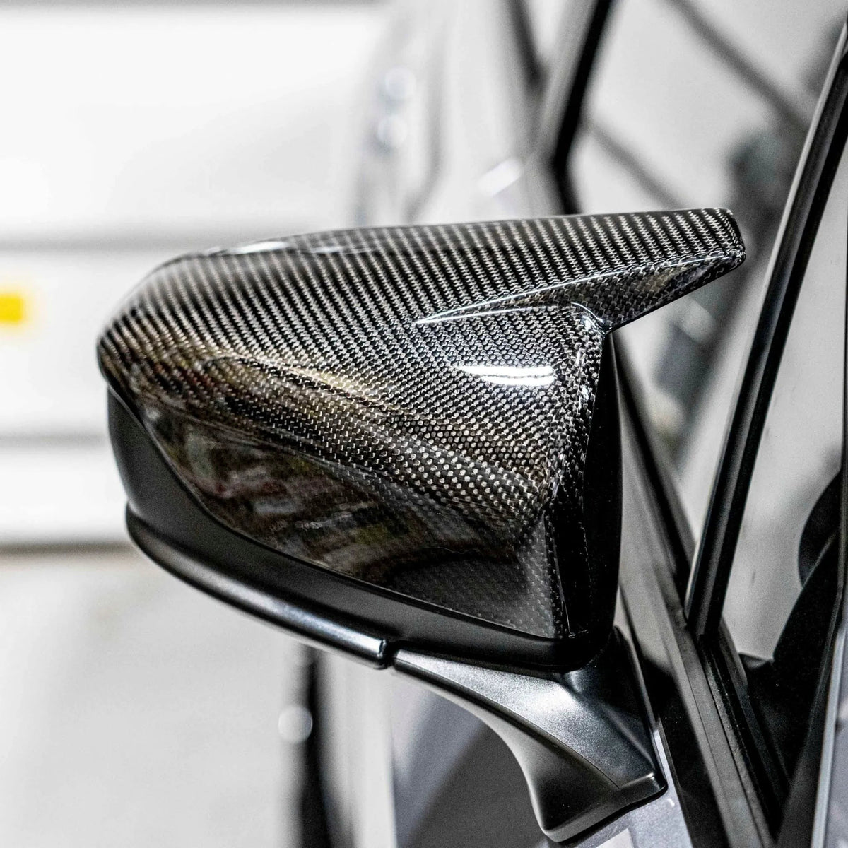 Compressive Tuning Arrowhead Carbon Fiber Mirror Caps - 2022-2026 Subaru WRX