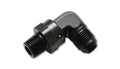 Vibrant Performance Male AN to Male NPT 90 Degree Swivel Adapter, -12 AN to 1/2in NPT, AN/NPT/ORB Performance Fluid Plumbing - Part 11361