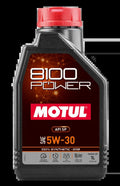 Motul 8100 Power 5W30 Synthetic Engine Oil (1 Liter Bottle)