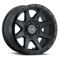 ICON Alloys Rebound 20x9 5x150 +16mm 5.625" Backspacing Double Black Wheel - 1820905556DB