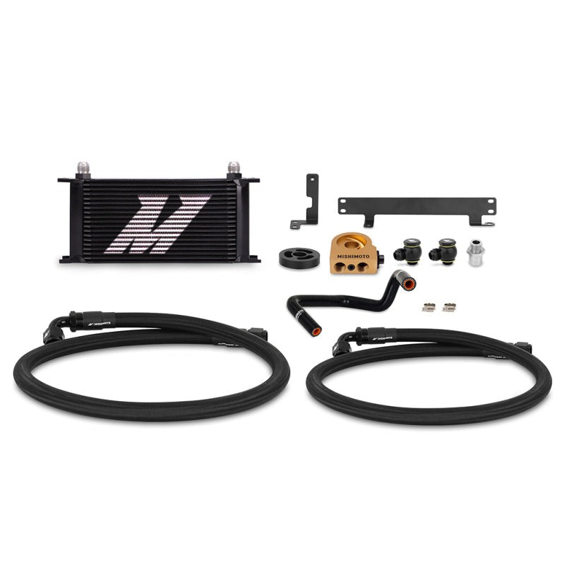 MishimotoThermostatic Oil Cooler Kit - Black - 2022-2026 Subaru WRX
