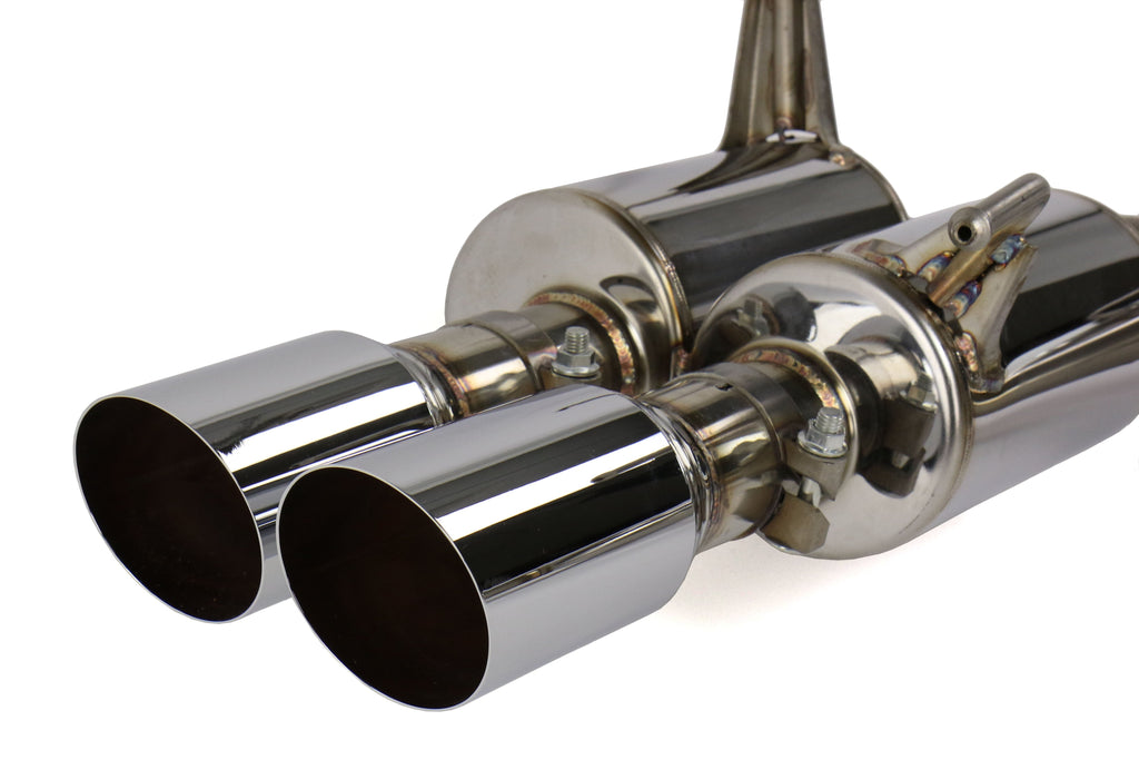 MXP Comp RS Cat Back Exhaust SS Tips - 2015-2021 Subaru WRX / STI