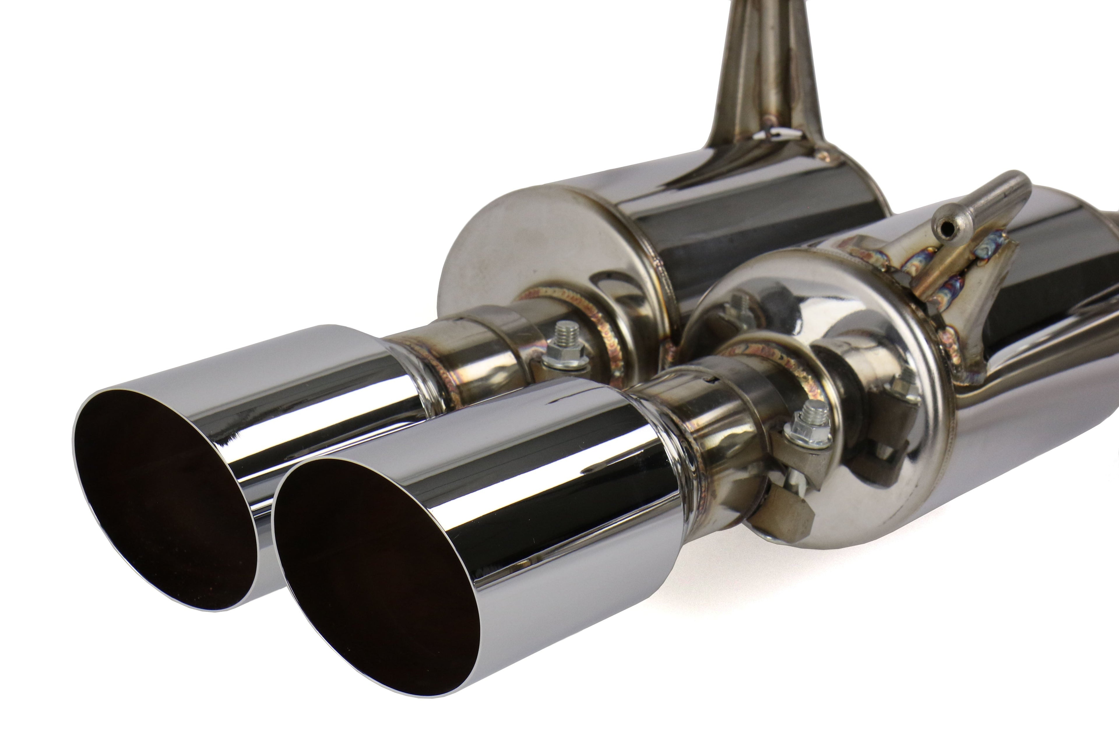 MXP Comp RS Cat Back Exhaust SS Tips - 2015-2021 Subaru WRX / STI