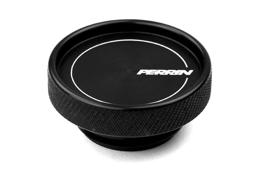 Perrin Performance Oil Fill Cap - Black - 2002-2026 Subaru Impreza / WRX / STI / 2013-2026 Subaru Crosstrek / BRZ / Scion FR-S / Toyota GR86