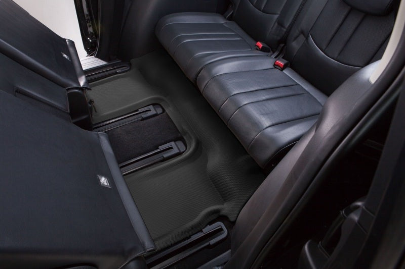 3D MAXpider Kagu Floor Mat - Black - 2nd Row Bucket Seats - 2019-2024 Subaru Ascent