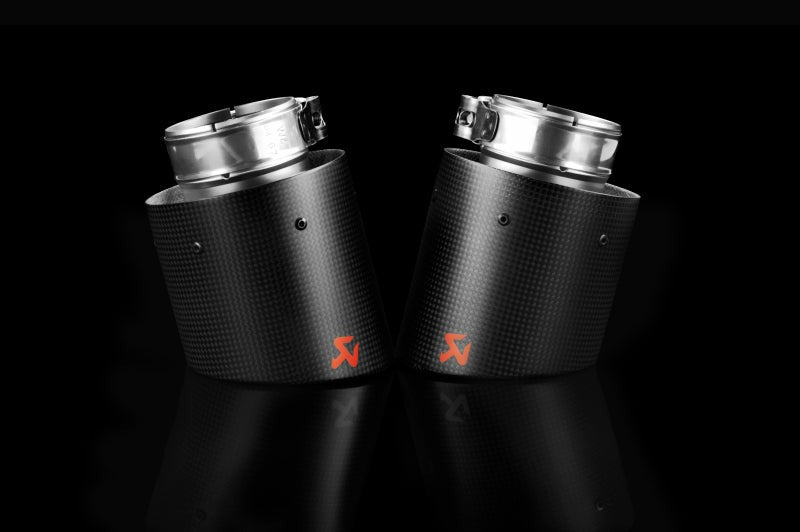 Akrapovic Tail Pipe Set Carbon for 2009-2012 Volkswagen Golf GTD (VI) - TP-VWGMK6-CA