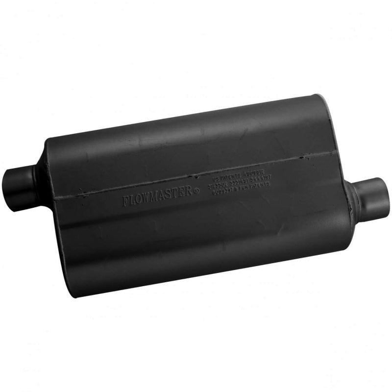 Flowmaster Super 50 Series 2.5-Inch Offset Inlet/Outlet Muffler - 52558