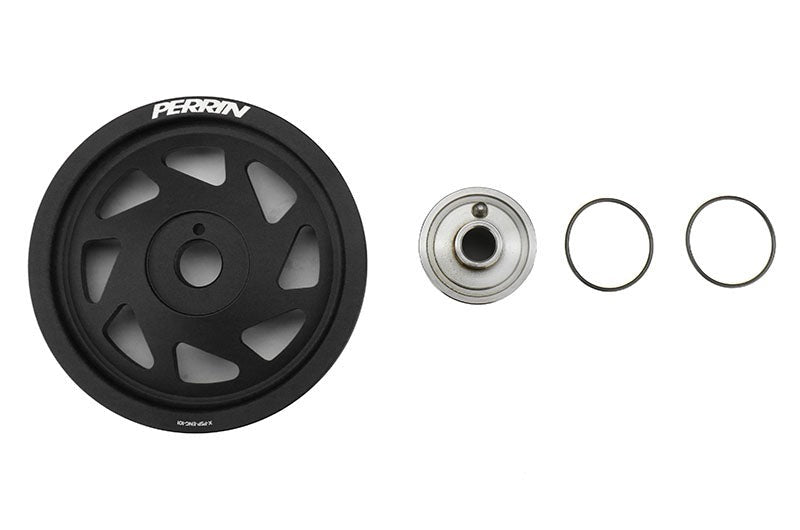 PERRIN Lightweight Crank Pulley for FA/FB Engines with Small Hub - Subaru Models (inc. 2017-2021 Crosstrek / 2019-2021 Forester)