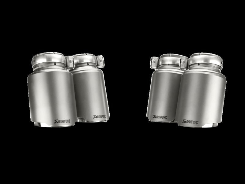 Akrapovic Tail Pipe Set Titanium for 2014-2017 BMW M3/M4 (F80/F82) - TP-T/S/8