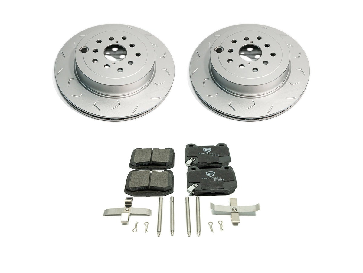 FactionFab Pad / Rotor Combo - Rear - 2008-2017 Subaru STI
