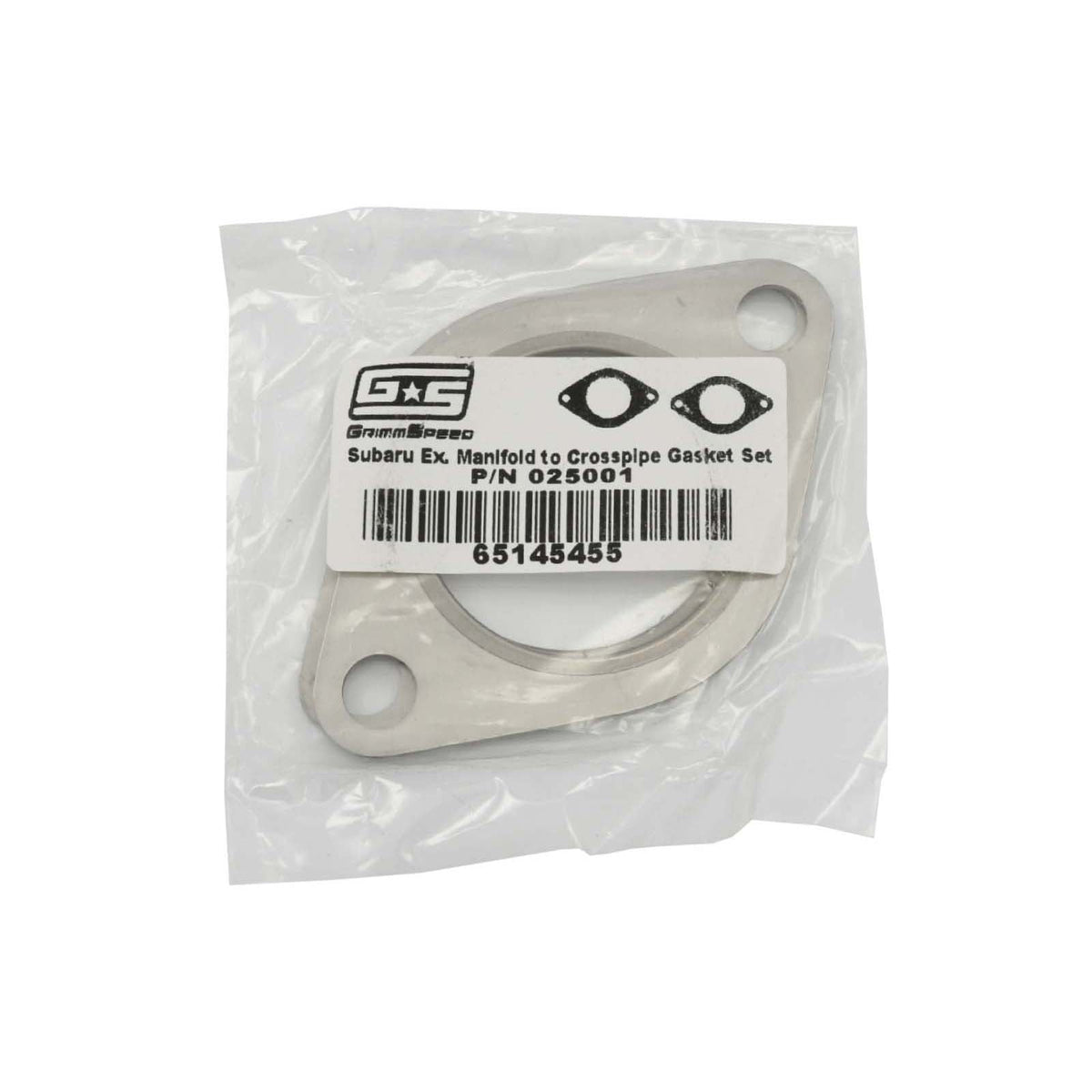 GrimmSpeed Header Collectors to Crossover Gasket - Subaru Turbo Models