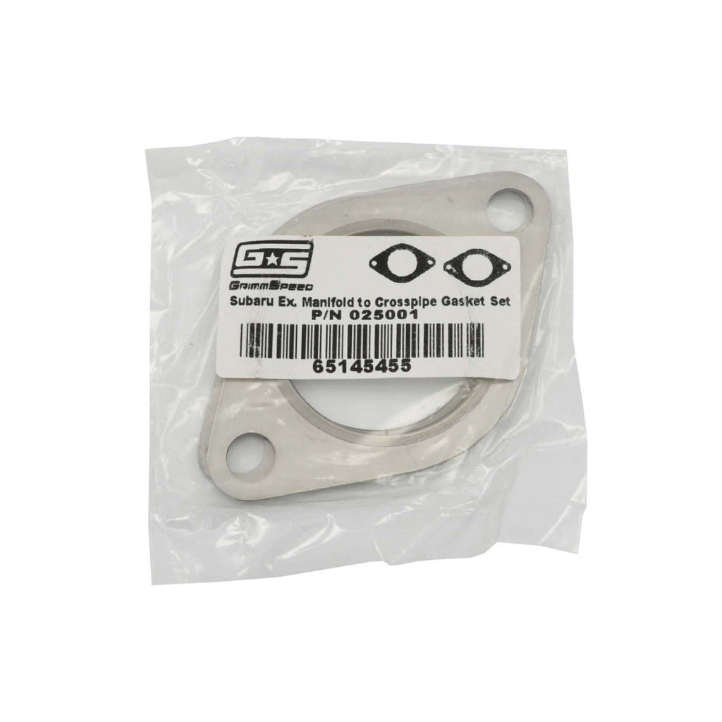 GrimmSpeed Header Collectors to Crossover Gasket - Subaru Turbo Models