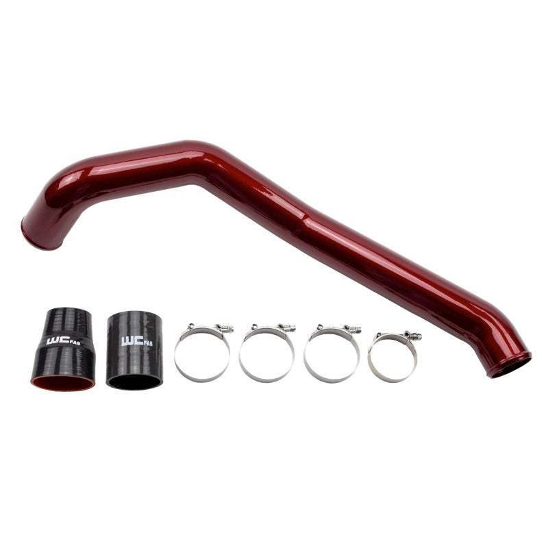 Wehrli 04.5-10 GM Duramax LLY/LBZ/LMM Driver Side 3in Intercooler Pipe - Kiwi Green