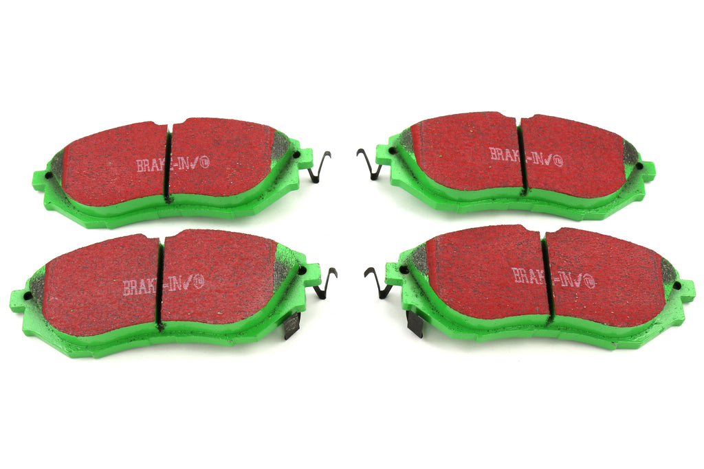 EBC Brakes Greenstuff Front Brake Pads - 2005-2012 Subaru Legacy GT / 2010-2019 Outback
