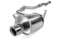 Invidia Q300 Single Exit Cat Back Exhaust - Stainless Steel Tip - 2015-2021 Subaru WRX / STI