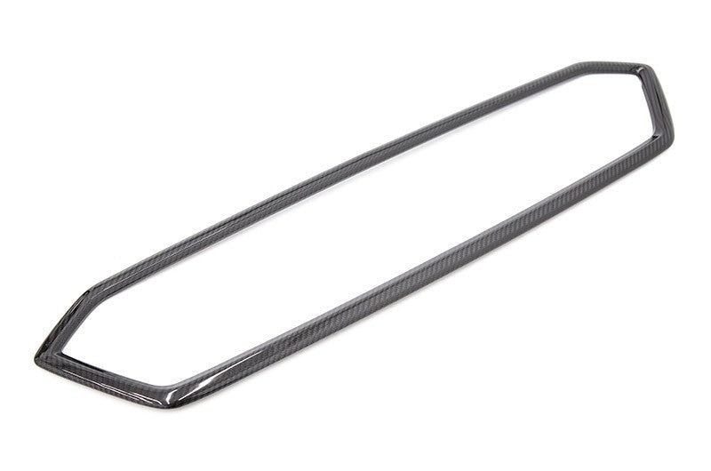OLM LE Dry Carbon Fiber Grille Garnish (Outer) - 2018-2021 Subaru WRX / STI