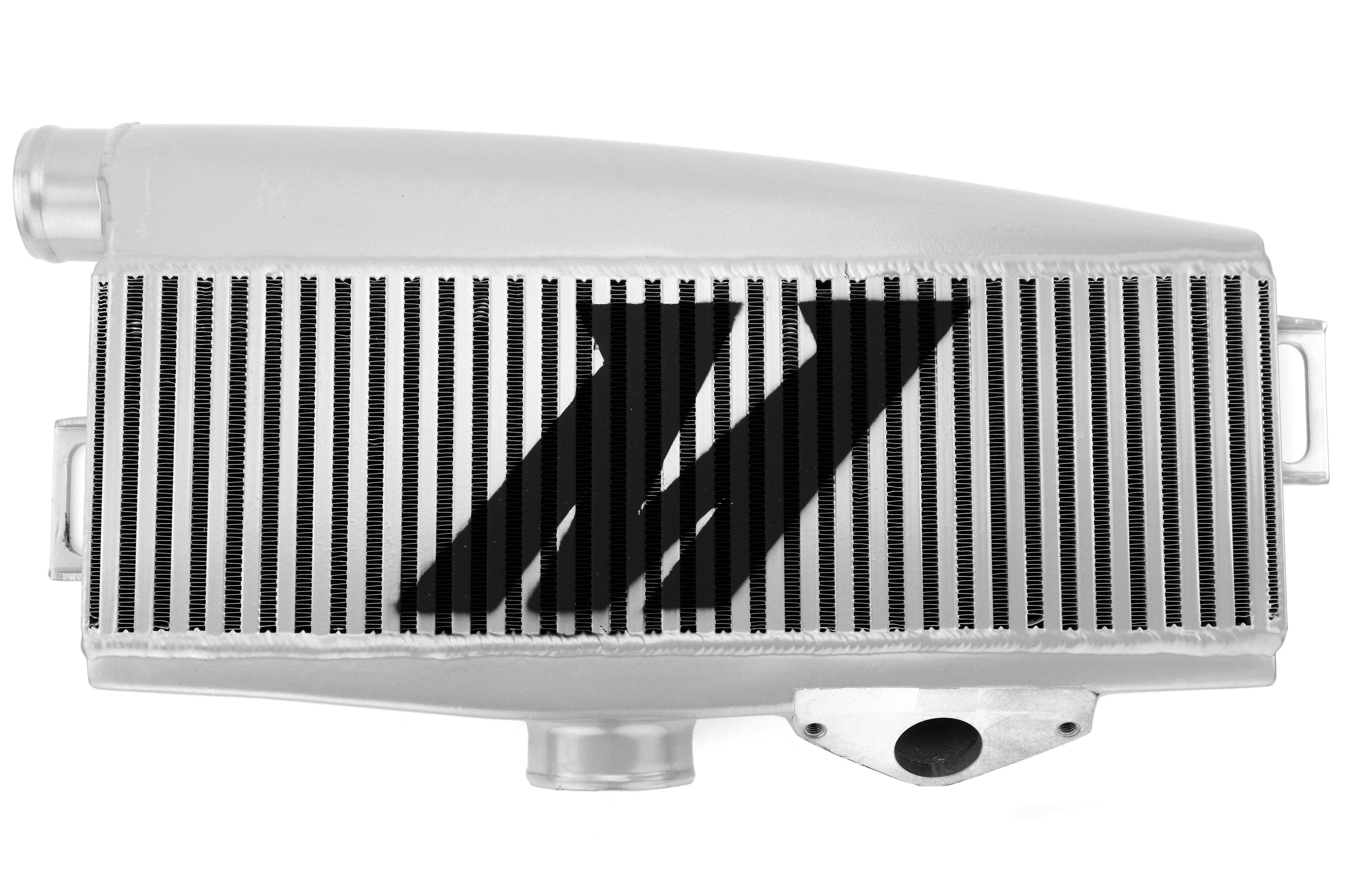 Mishimoto Silver Top Mount Intercooler w/ Red Hoses - 2002-2007 Subaru WRX / 2004-2007 STI