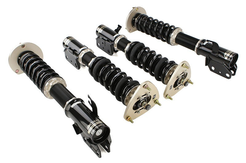 BC Racing BR Coilovers w/ Rear Camber Plates - 2005-2007 Subaru STI