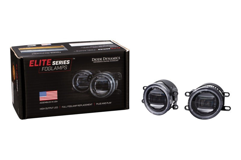 Diode Dynamics Elite Series Type B Fog Lamps - White (Pair) - Universal