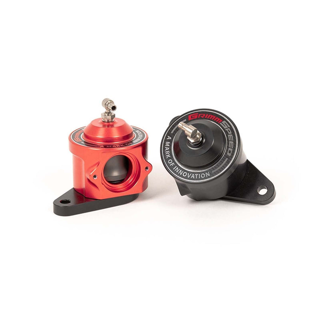 GrimmSpeed V2 Bypass Valve - Red - 2004-2021 Subaru STI / 2002-2007 WRX