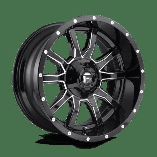 D627 20X9 5X5.5/150 GL-BLK-MIL 20MM