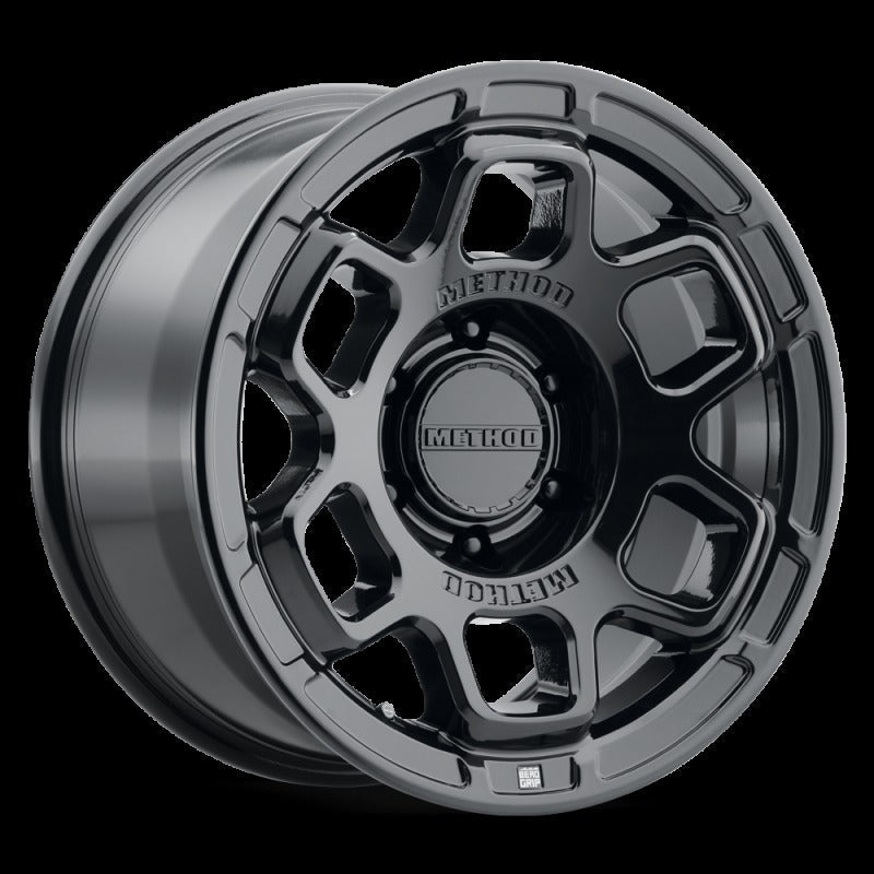Method MR710-HD Bead Grip 17x8.5 / 6x5.5 / 0mm Offset / Gloss Black Wheel