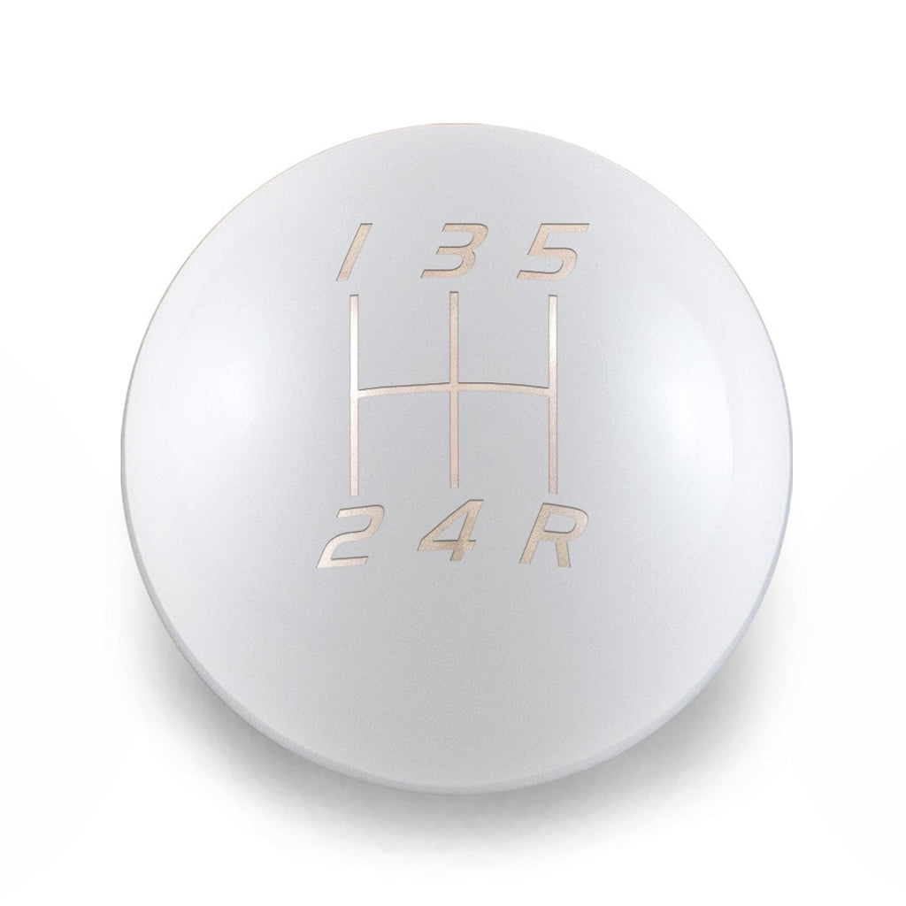 Billetworkz Weighted Shift Knob - 5 Speed Velocity Engraving - Subaru WRX