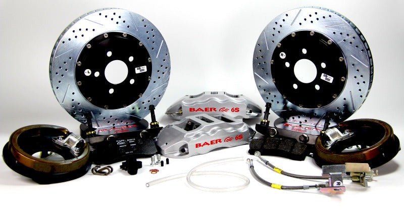 Baer Brakes 14in Extreme+ Rear Brake Kit - Silver