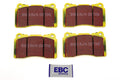 EBC Brakes Yellowstuff Street And Track Front Brake Pads - 2004-2017 Subaru STI / 2017-2026 Honda Civic Type R