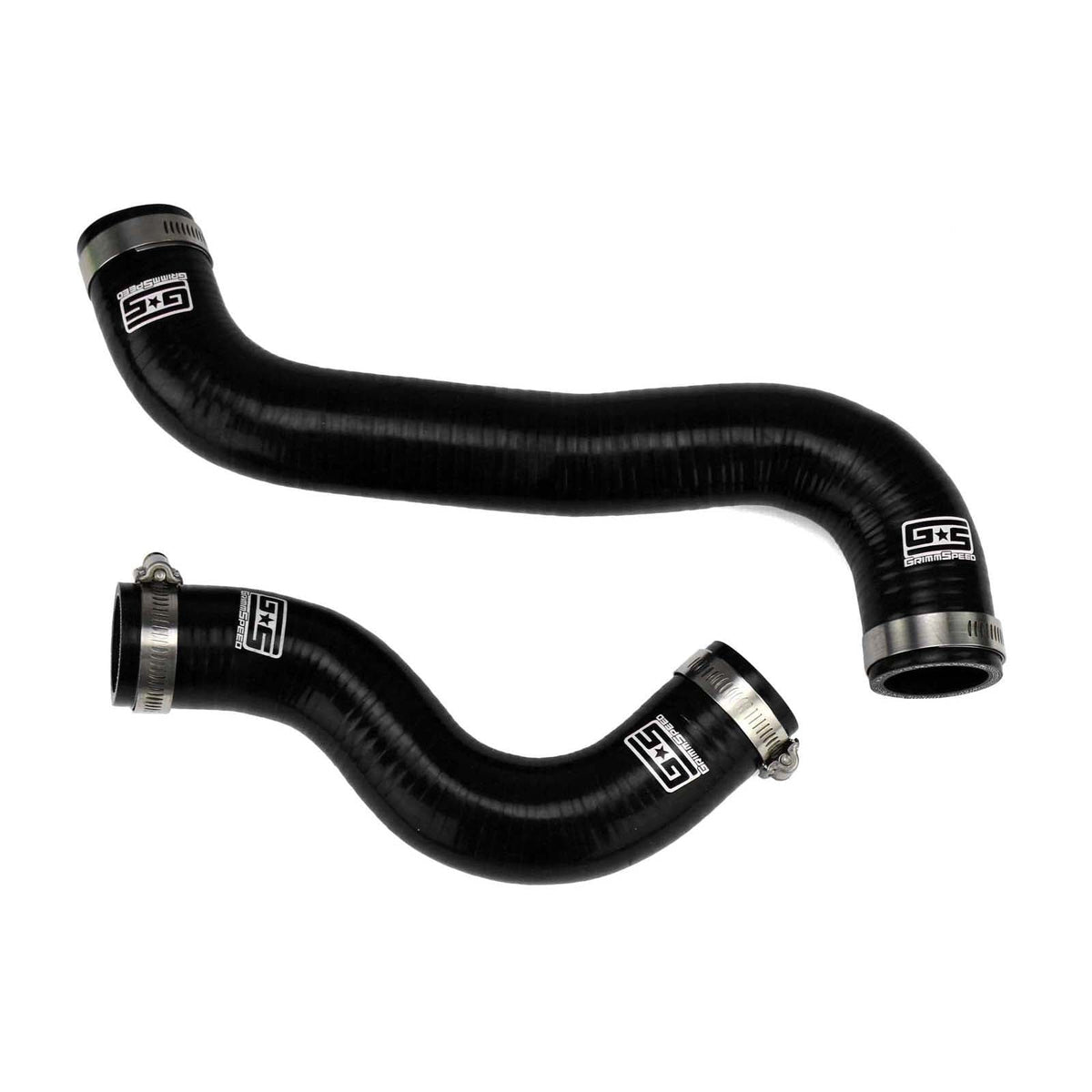 GrimmSpeed Radiator Hose Kit Black - 2015-2018 Subaru WRX / 2014-2017 Subaru Forester XT