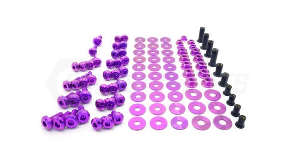 Fast Turn Fittings Stage 2 Titanium Hardware Engine Bay Kit - 2015-2021 Subaru WRX/STI