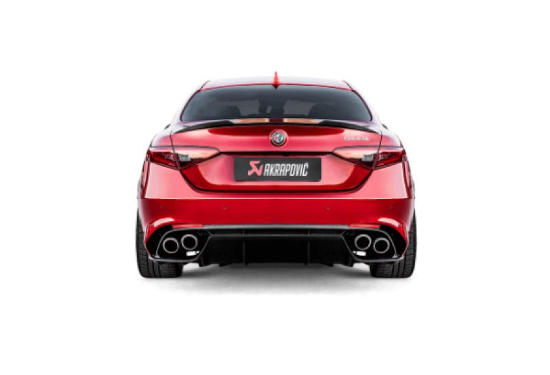 Akrapovic Evolution Line Cat Back Titanium for 2017-2019 Alfa Romeo Giulia Quadrifoglio - S-AR/TI/1H