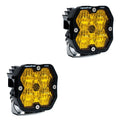 Baja Designs Squadron 2.0 Pro (Pair) LED Wide Cornering / No Harness - Baja Amber