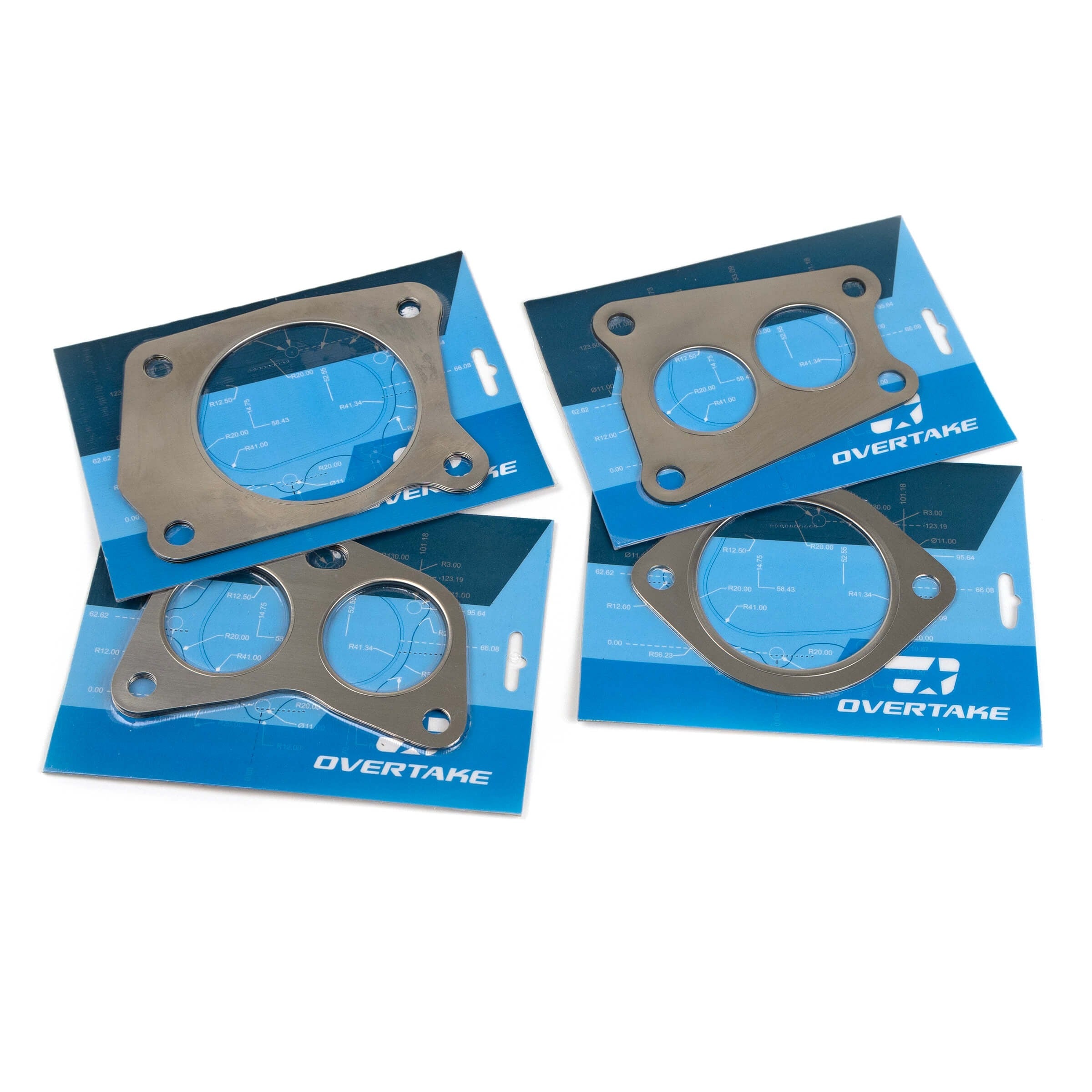 OVERTAKE Exhaust Gasket Set - Subaru WRX 2015-2021, Forester XT 2014-2018
