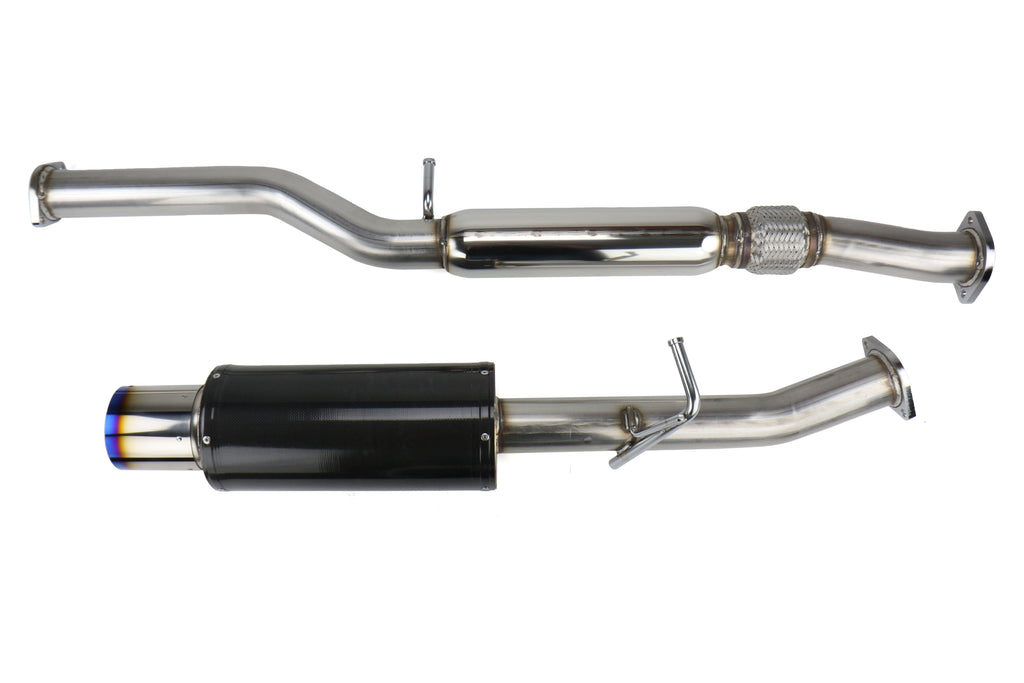 HKS Carbon-Ti Cat Back Exhaust - 2002-2007 Subaru WRX / STI