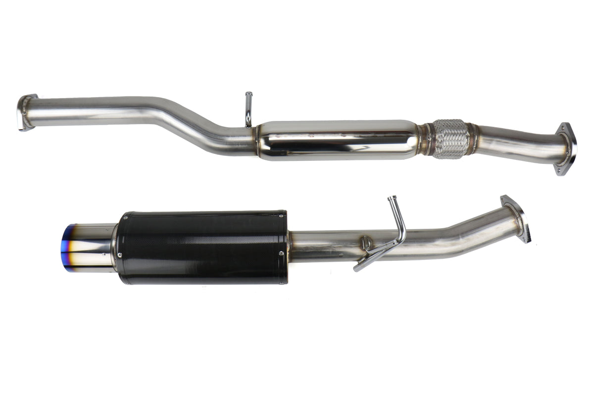 HKS Carbon-Ti Cat Back Exhaust - 2002-2007 Subaru WRX / STI