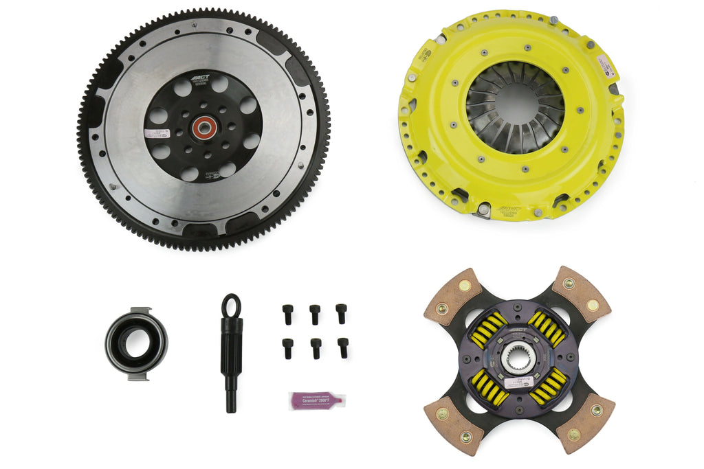 ACT Heavy Duty Race Sprung 4 Pad Clutch Kit w/ Streetlite Flywheel - Subaru Models (inc. 2006-2026 WRX / 2005-2009 Legacy GT)