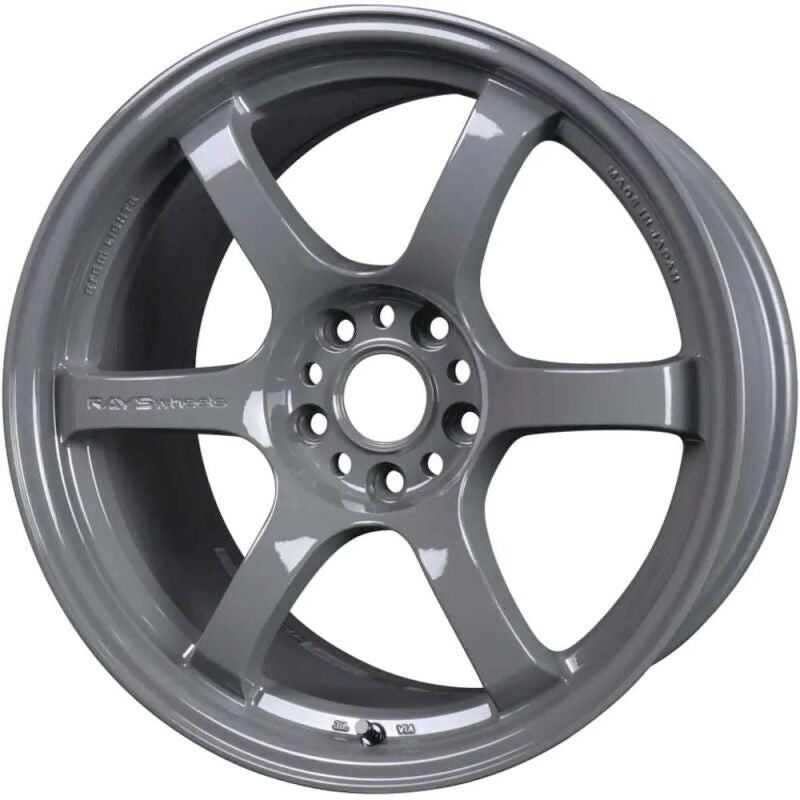 Gram Lights 57DR 17x9 +38 5x114.3 Glossy Gray - 2005-2007 Subaru STI