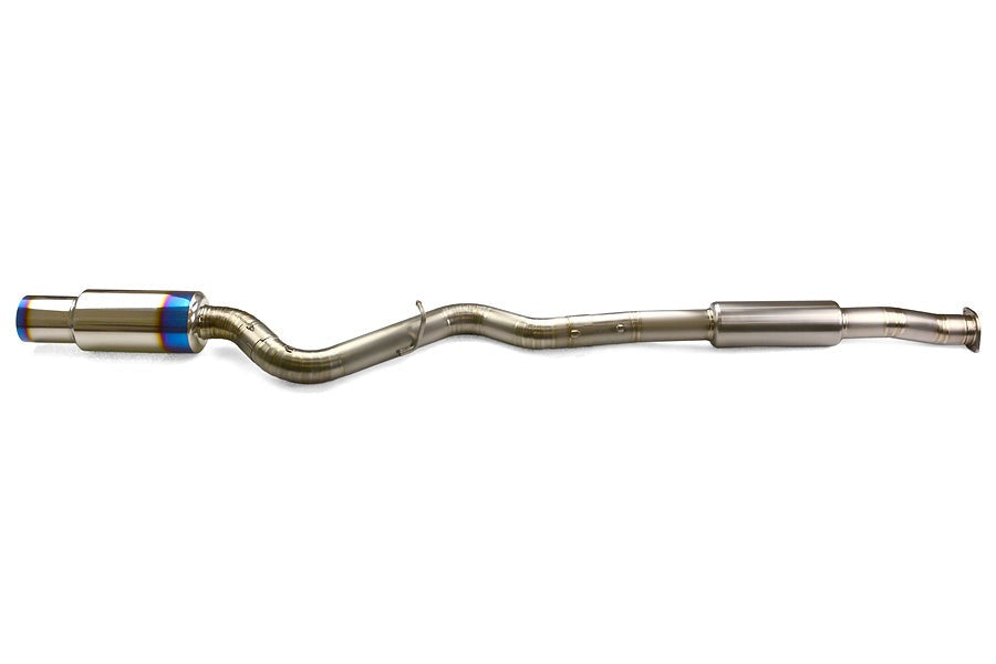 Tomei Expreme Ti Titanium Catback Exhaust - Burnt Tip - 2011-2014 Subaru WRX Hatchback / 2008-2014 STI Hatchback