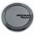 Advan Racing Center Cap 63MM Full Flat Type Hyper Black - Universal