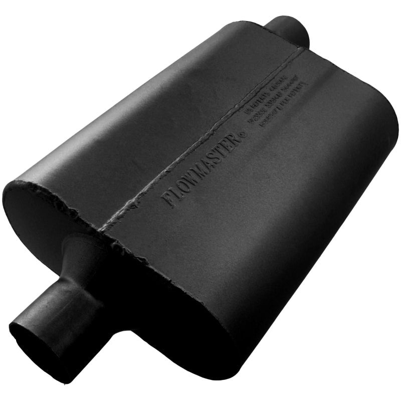 Flowmaster Original 40 Series 2.25-Inch Center Inlet/Offset Outlet Muffler - 42442