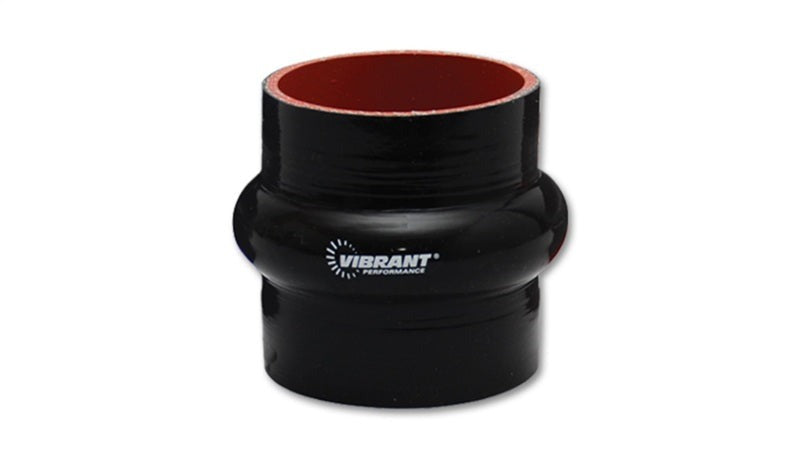 Vibrant Performance Hump Hose Coupler, 1.00in ID x 3.00in Long - Black, Silicone Intake/Boost/Cooling Plumbing - Part 2844