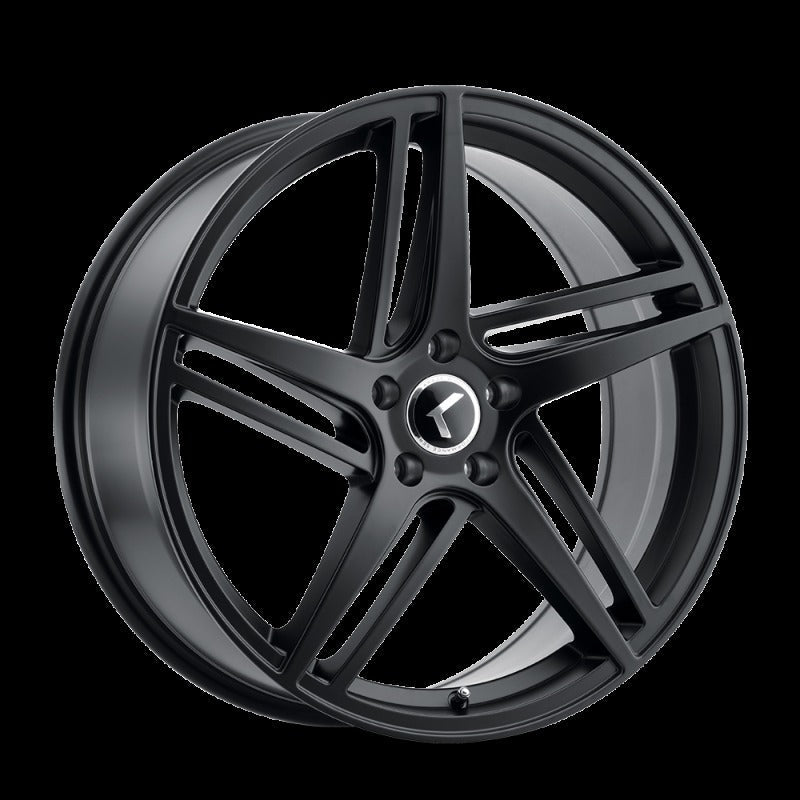 Kraze KR195 Milano 20x8.5 5x112 +38 Offset Satin Black Wheel