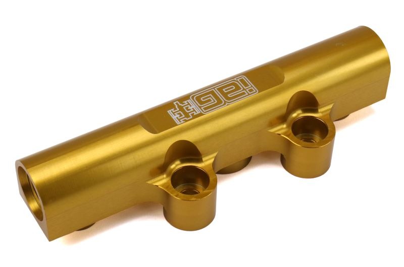 IAG V3 Top Feed Fuel Rails Gold - Subaru Models (inc. 2002-2014 WRX / 2007+ STI)