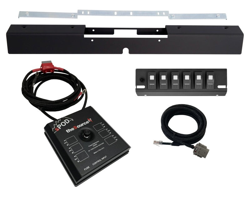 sPOD 97-02 Jeep Wrangler SourceLT w/Blue LED Switches TJ/LJ