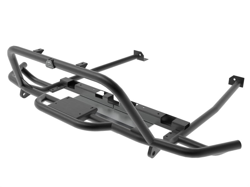 aFe Terra Guard Front Bumper Guard w/Winch Mount - Black - 2020-2024 Subaru Outback