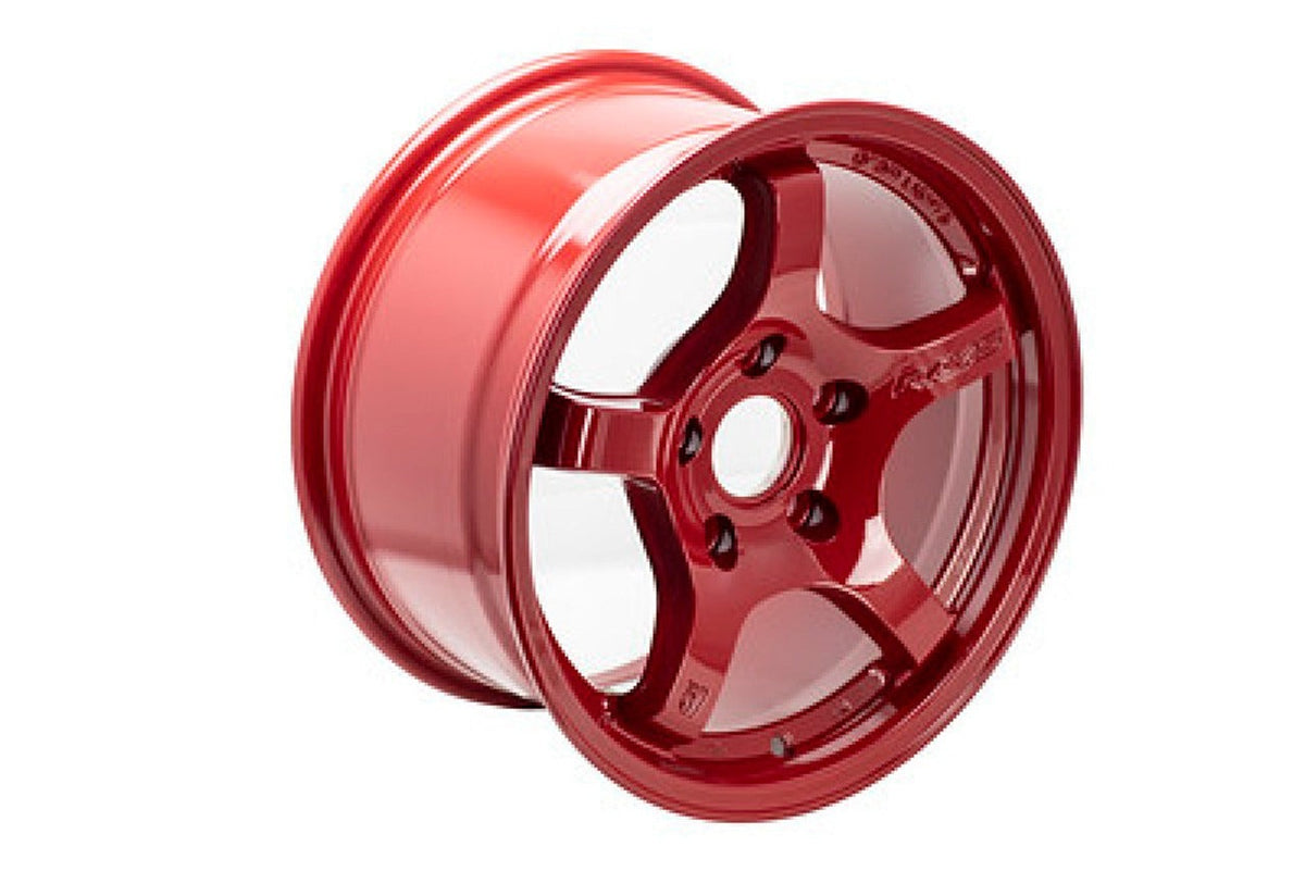 Rays Gram Lights 57CR Subispeed Exclusive Milano Red 18x9.5 +38mm 5x114.3 (Single Wheel) - 2015-2024 Subaru WRX / 2015-2021 STI / 2019-2024 Forester