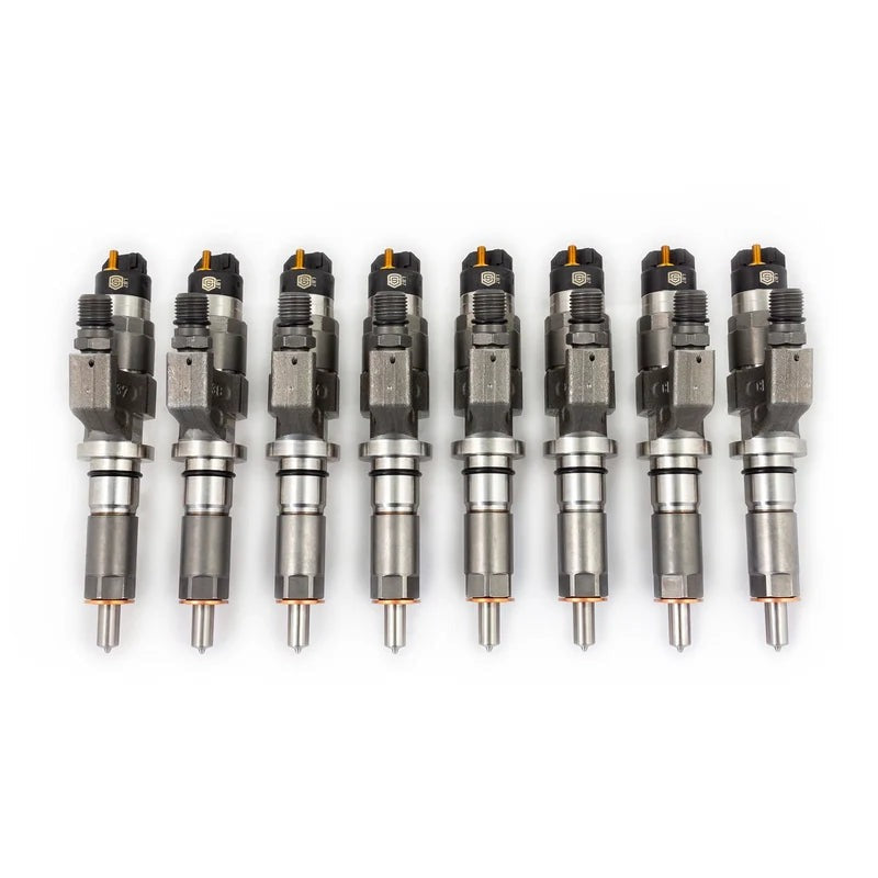 S&S Diesel 45% Over SAC Reman Injector Set for 2001-2004 6.6L Duramax LB7 - LB7-45SAC-R-SET
