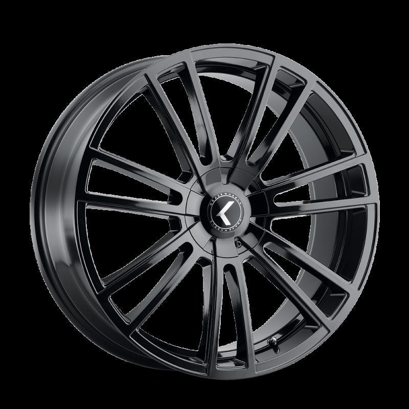 Kraze KR183 Spectra 22x8.5 5x114.3/120 +38 Offset Gloss Black Wheel