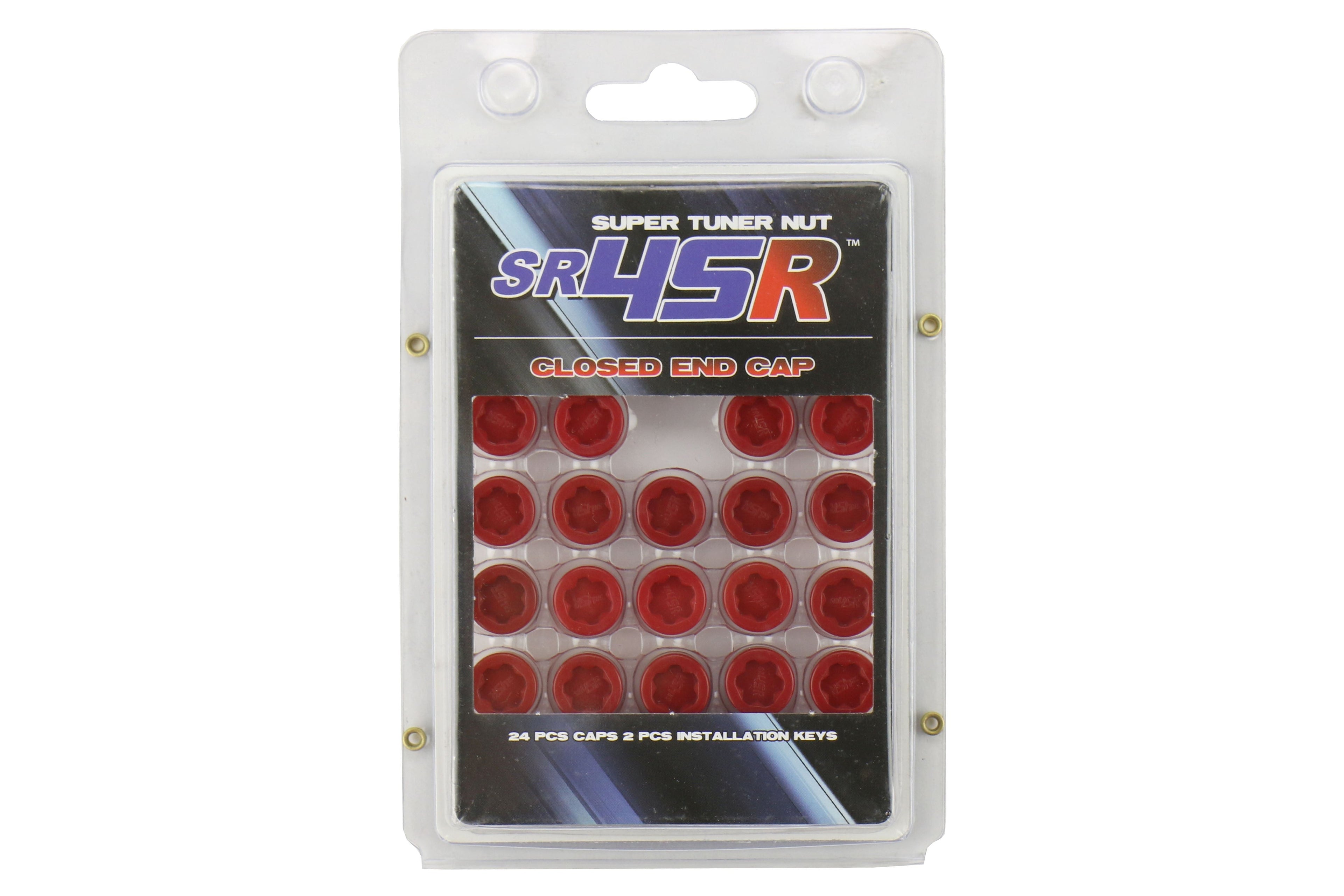 Wheel Mate SR45R Caps Set of 20 - Red